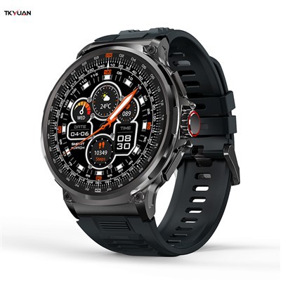 Reloj inteligente redondo con pantalla grande de 1,85 pulgadas