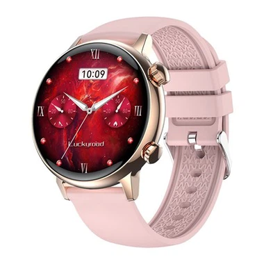 Reloj inteligente redondo para mujer