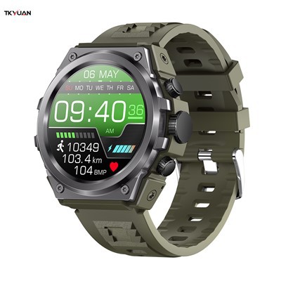 Reloj inteligente táctico duradero Ip68 resistente al agua